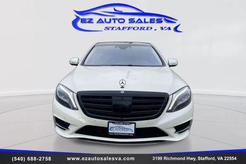 White 2014 Mercedes-Benz S-Class S 550 4MATIC