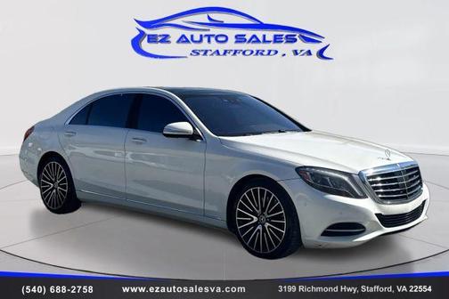 White 2016 Mercedes-Benz S-Class S 550