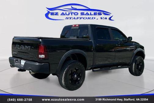 Black 2016 RAM 1500 Rebel