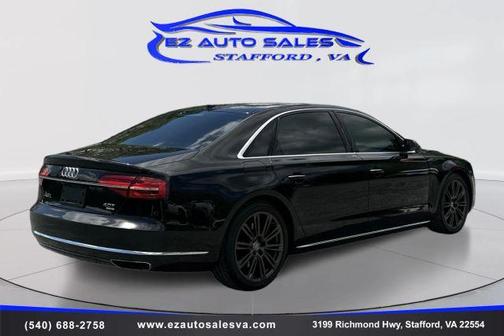 Black 2015 Audi A8 L 4.0T