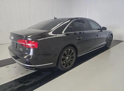 Black 2015 Audi A8 L 4.0T