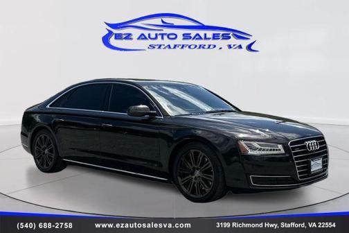 Black 2015 Audi A8 L 4.0T