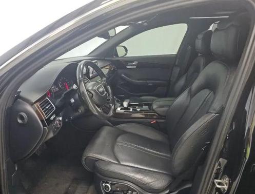 Black 2015 Audi A8 L 4.0T