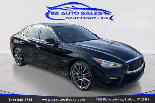 Black 2017 INFINITI Q50 3.0T Red Sport 400