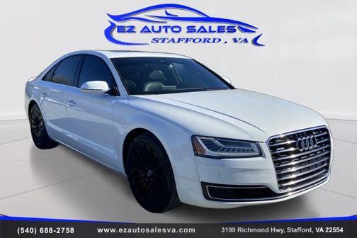 White 2015 Audi A8 4.0T