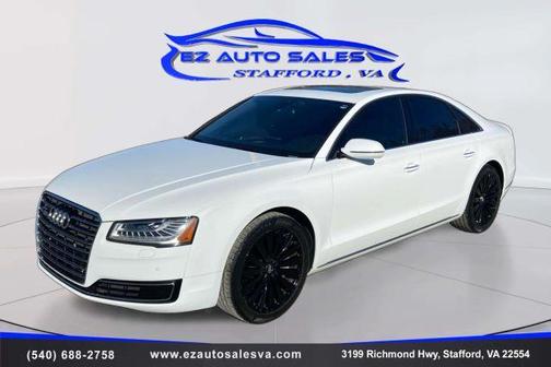 White 2015 Audi A8 4.0T