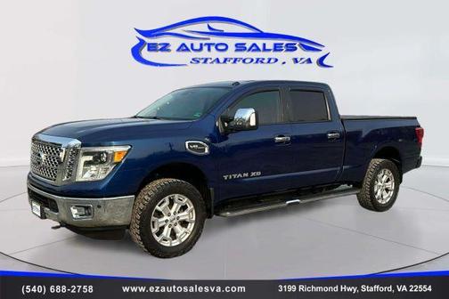 Gray 2017 Nissan Titan XD SL