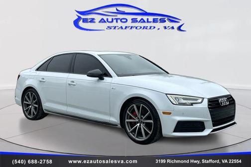 Glacier White Metallic 2018 Audi A4 2.0T Premium Plus
