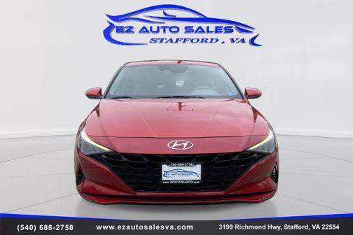 Red 2022 Hyundai ELANTRA SEL