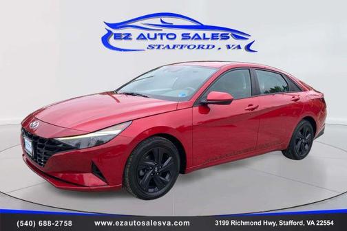 Red 2022 Hyundai ELANTRA SEL