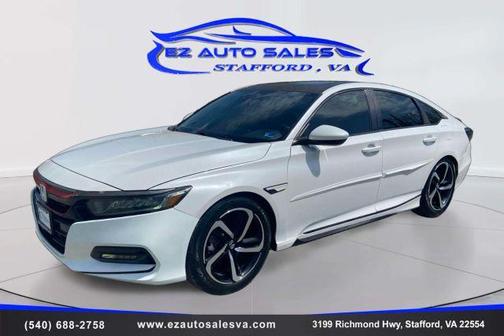 White 2019 Honda Accord Sport 2.0T