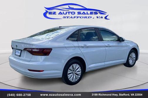 White Silver Metallic 2019 Volkswagen Jetta 1.4T S