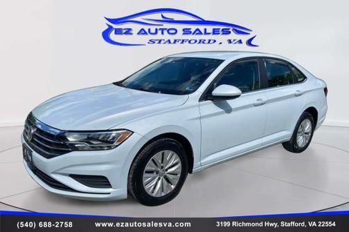 White Silver Metallic 2019 Volkswagen Jetta 1.4T S