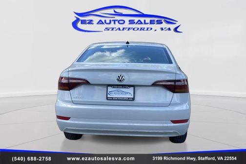 White Silver Metallic 2019 Volkswagen Jetta 1.4T S