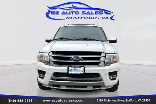 White 2016 Ford Expedition Platinum