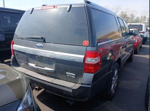 Gray 2015 Ford Expedition EL Platinum