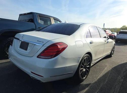 White 2015 Mercedes-Benz S-Class S 550 4MATIC