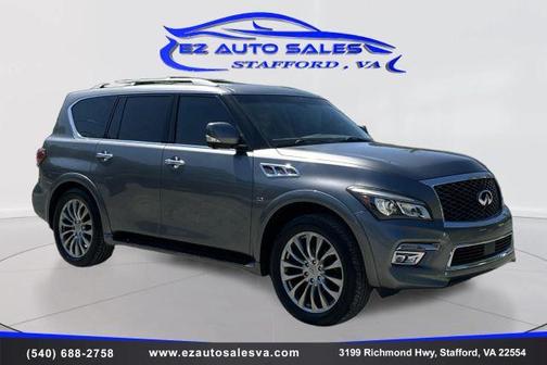 Gun Metallic 2016 INFINITI QX80 Base