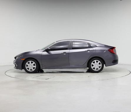 Modern Steel Metallic 2019 Honda Civic LX