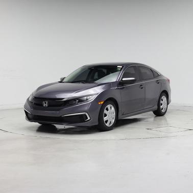 Modern Steel Metallic 2019 Honda Civic LX