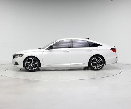 Platinum White Pearl 2021 Honda Accord Sport SE 1.5T
