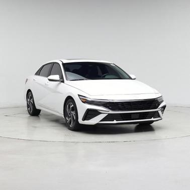 Serenity White 2025 Hyundai ELANTRA SEL