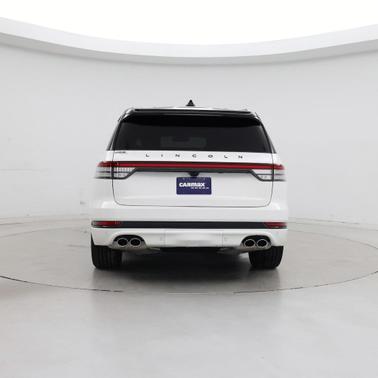 Pristine White Metallic Tri-Coat 2025 Lincoln Aviator Black Label AWD