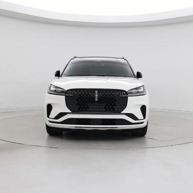 Pristine White Metallic Tri-Coat 2025 Lincoln Aviator Black Label AWD