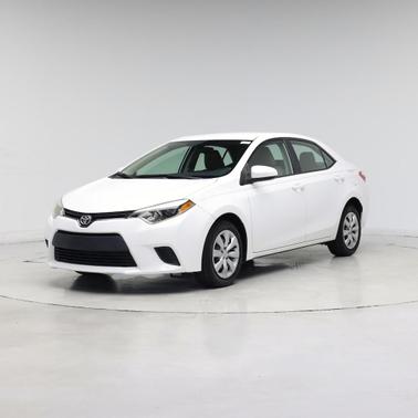 Super White 2016 Toyota Corolla LE
