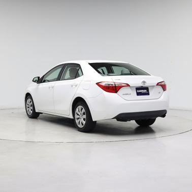 Super White 2016 Toyota Corolla LE