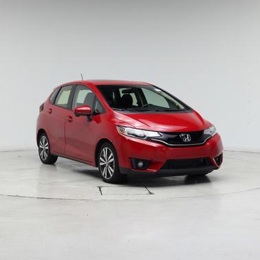 Red 2016 Honda Fit EX