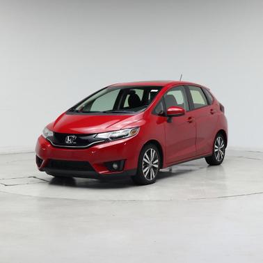 Red 2016 Honda Fit EX