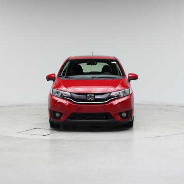 Red 2016 Honda Fit EX