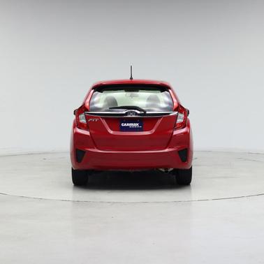Red 2016 Honda Fit EX