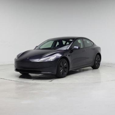 Black 2025 Tesla Model 3 Long Range