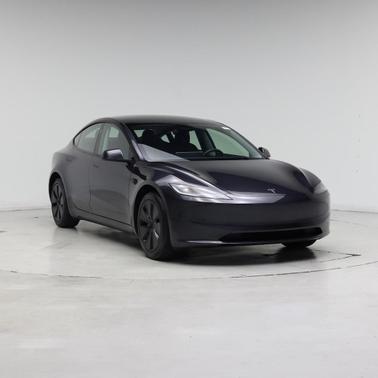 Black 2025 Tesla Model 3 Long Range