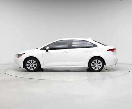 Super White 2021 Toyota Corolla LE