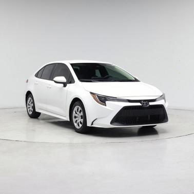 Super White 2021 Toyota Corolla LE
