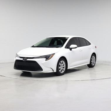Super White 2021 Toyota Corolla LE