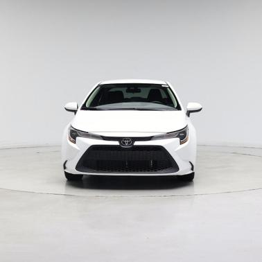 Super White 2021 Toyota Corolla LE