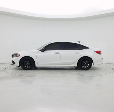Platinum White Pearl 2024 Honda Civic Sport