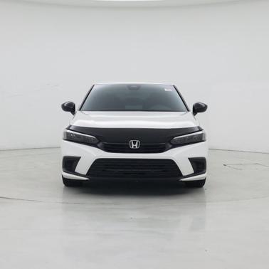 Platinum White Pearl 2024 Honda Civic Sport