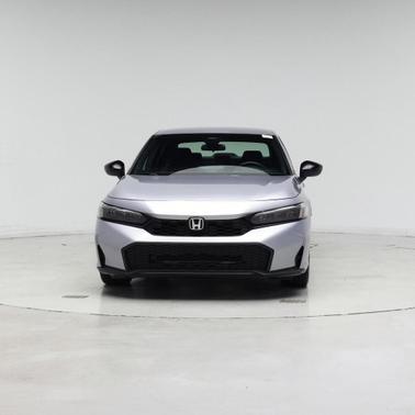 Solar Silver Metallic 2025 Honda Civic Sport