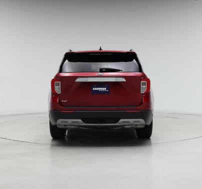 Rapid Red Metallic Tinted Clearcoat 2023 Ford Explorer XLT