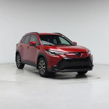 Barcelona Red Metallic 2024 Toyota Corolla Hybrid SE