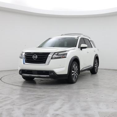 Pearl White Tricoat 2022 Nissan Pathfinder Platinum 2WD