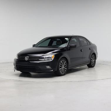 Black Uni 2016 Volkswagen Jetta 1.8T Sport