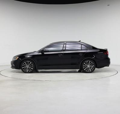 Black Uni 2016 Volkswagen Jetta 1.8T Sport