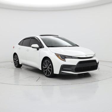 White 2022 Toyota Corolla SE