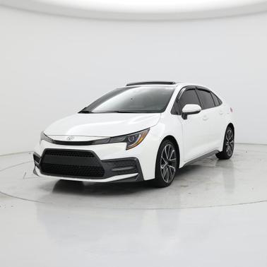 White 2022 Toyota Corolla SE